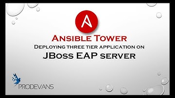 Deploy a Multi Tier JBoss Environment using Ansible Tower