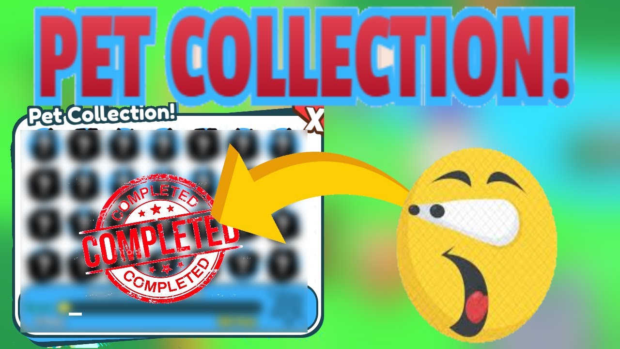 EASIEST WAY TO COMPLETE THE PET COLLECTION!!! Roblox Pet Simulator X ...