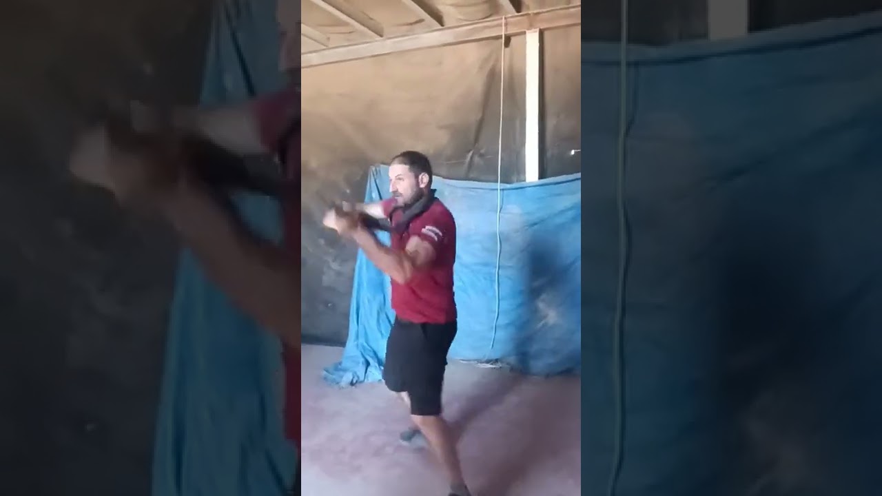 Rifle (M4) strikes I.D.F Krav Maga