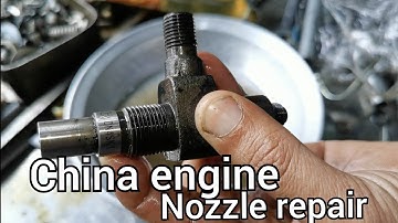 injector repair China engine | Peter engine nozzle fitting