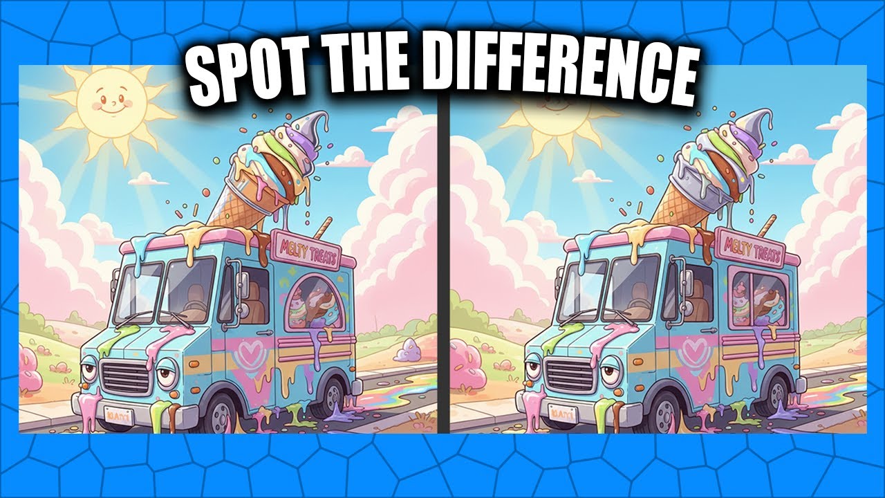 Brain Test 5 Sneaky Spot the Difference Puzzles, 😎 - YouTube