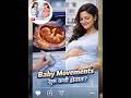 Baby movements म्हणजे आई-बाळाचा पहिला संवाद… 💛#pregnancyguide #babymovement#marathidoctor