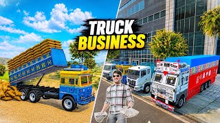 TRUCK 🚛 TRANSPORT BUSINESS 😍 IN INDIAN VEHICLES SIMULATOR 3D GAME 🎯 #gaming #viral screenshot 4