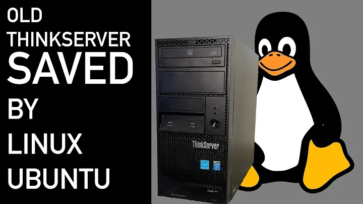 Installing Linux on an Old ThinkServer