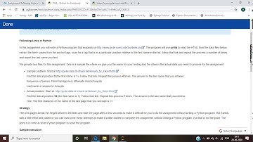 using python to access web data week 4 part 2 Following Links in HTML UsingBeautifulSoup