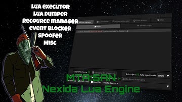 [MTA:SA] NEXIDA Lua Engine [Spoofer/Lua Executor/Dump/Event Blocker/More]