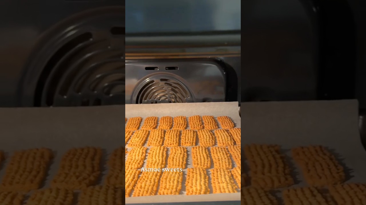 עוגיות זהובות פריכות עם טעם תפוז
