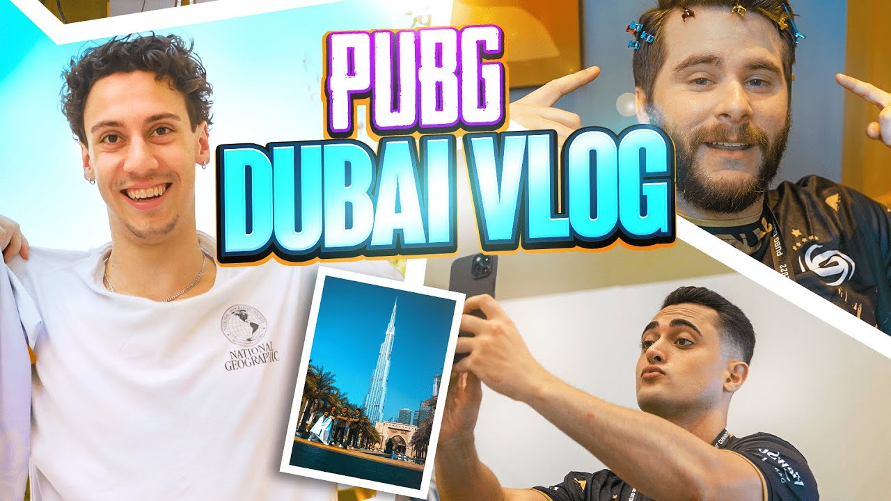 Soniqs PUBG Goes to Dubai! (PGC 2022 Vlog)