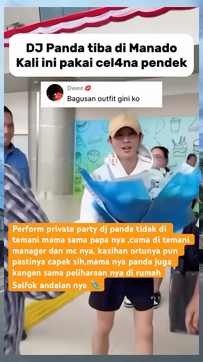 Ganteng banget weeeh dj panda gank ,perform private party di manado #djpanda #dj #djremix