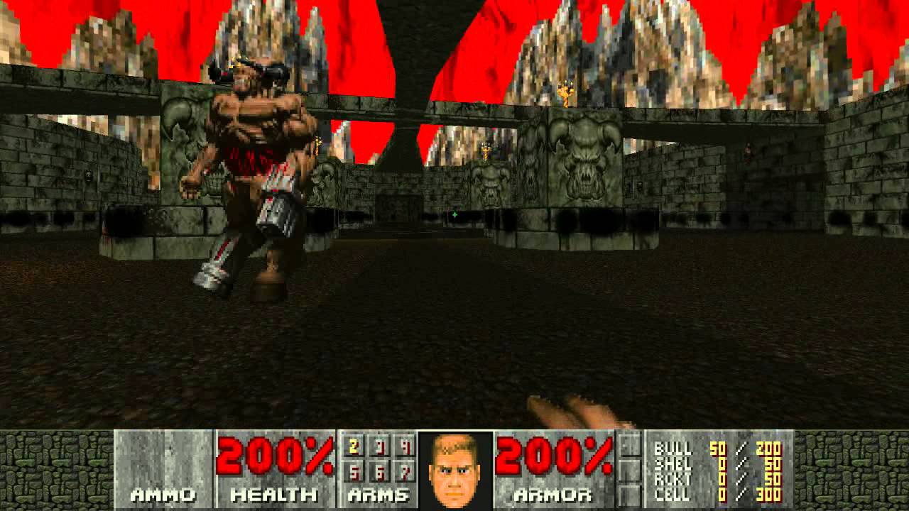 DooM - Punching 4 Cyberdemons