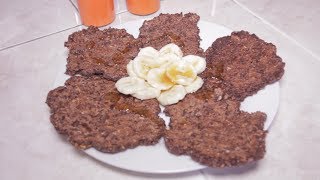 Mr YuYu - Panqueque de avena con cacao rápido y fácil