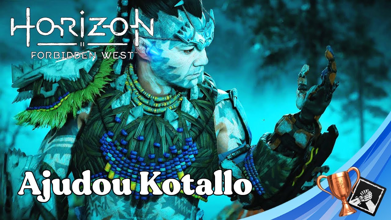 HORIZON FORBIDDEN WEST - TROFÉU AJUDOU KOTALLO - GUIA DE TROFÉUS - PS4