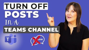 How to Turn Off Post Feature in Microsoft Teams