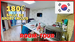 MON APPARTEMENT EN COREE !  180€/MOIS , TOUT INCLUS (Le Moins cher en Corée du Sud)