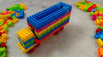 Satisfying DIY big Truck /ASMR Building Blocks/block game  #Lego #asmr#asmrsounds#buildingblocks