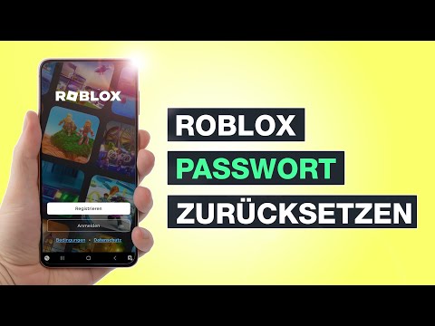 Roblox Passwort vergessen?