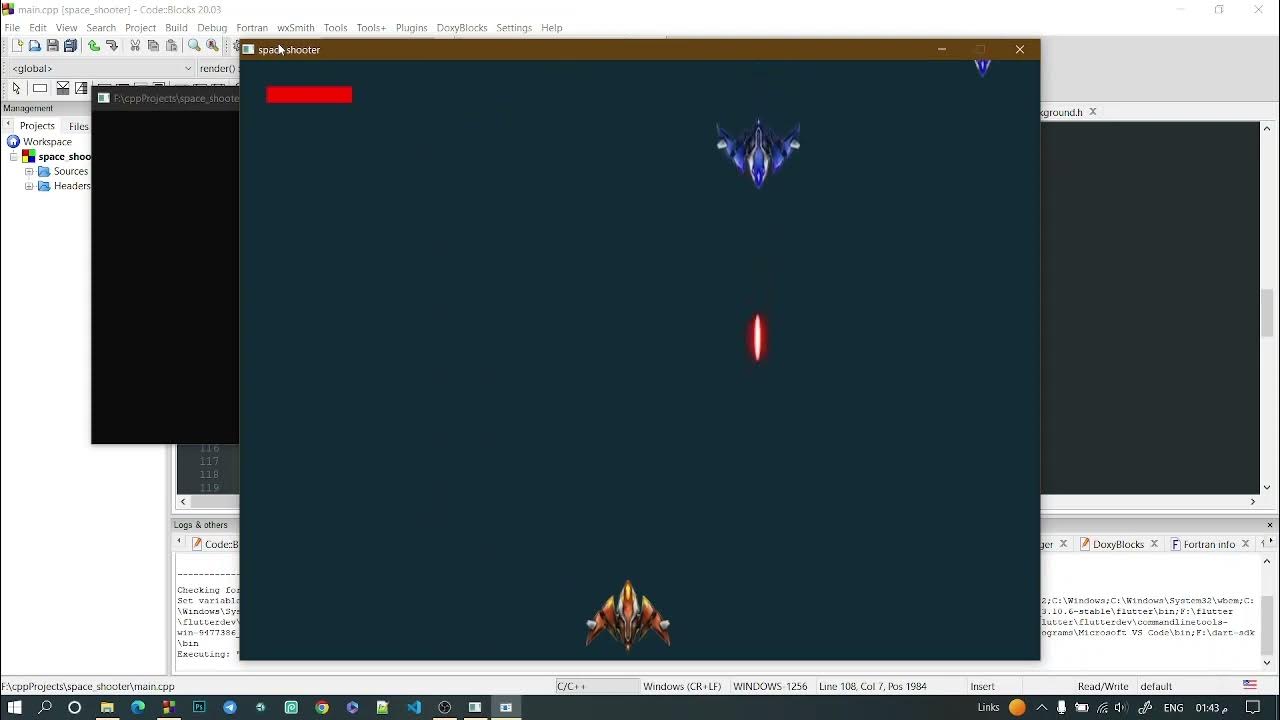 space shooter game with c++\sdl2(part 1) - YouTube