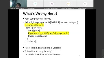 [T3-2020 Functional Programming and Parallel Programming] Lecture 19: Rust Recap