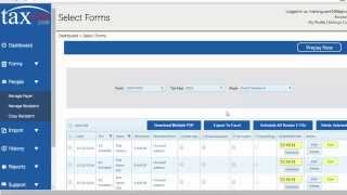 Tax1099.com - Submitting Forms