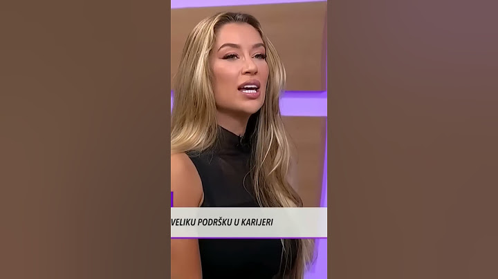 Tea Tairović - Voditelj napada njenu majku, ona oštro uzvratila