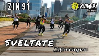 Zin 91 - Sueltate - Merengue - Zumba  Choreo