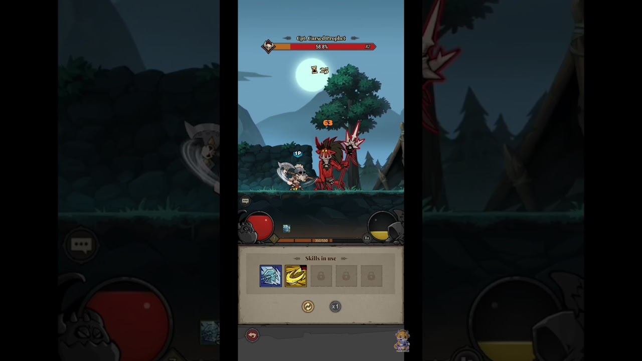 Hero Rush: The Dark Loot - Desolate Plain 1-4: Cpt. Cursed Prophet