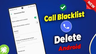 Blacklist se number kaise hataye | Block list se number kaise nikale | How to remove Blacklist Numbr screenshot 4