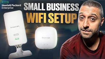 Small Business Warehouse WiFi Install | HPE Networking Instant On