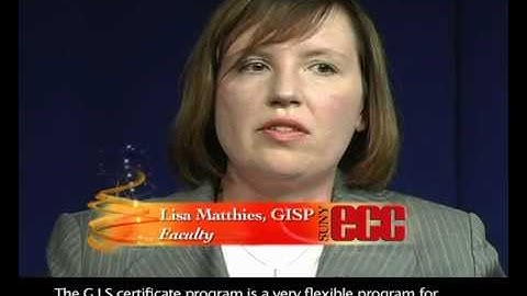 Geographic Information Systems, Certificate