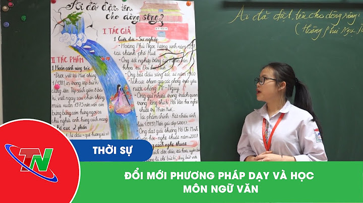 Các phương pháp dạy học môn ngữ văn