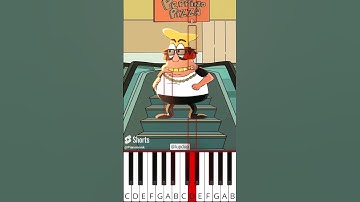 When You Have to be the Coolest | Baby in Yellow vs Peppino (@lupdup) - Octave Piano Tutorial