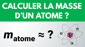 Comment calculer la masse d'un atome d'aluminium ?