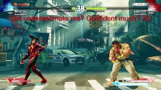 SFV MIND GAMES : Taunting/Provoke