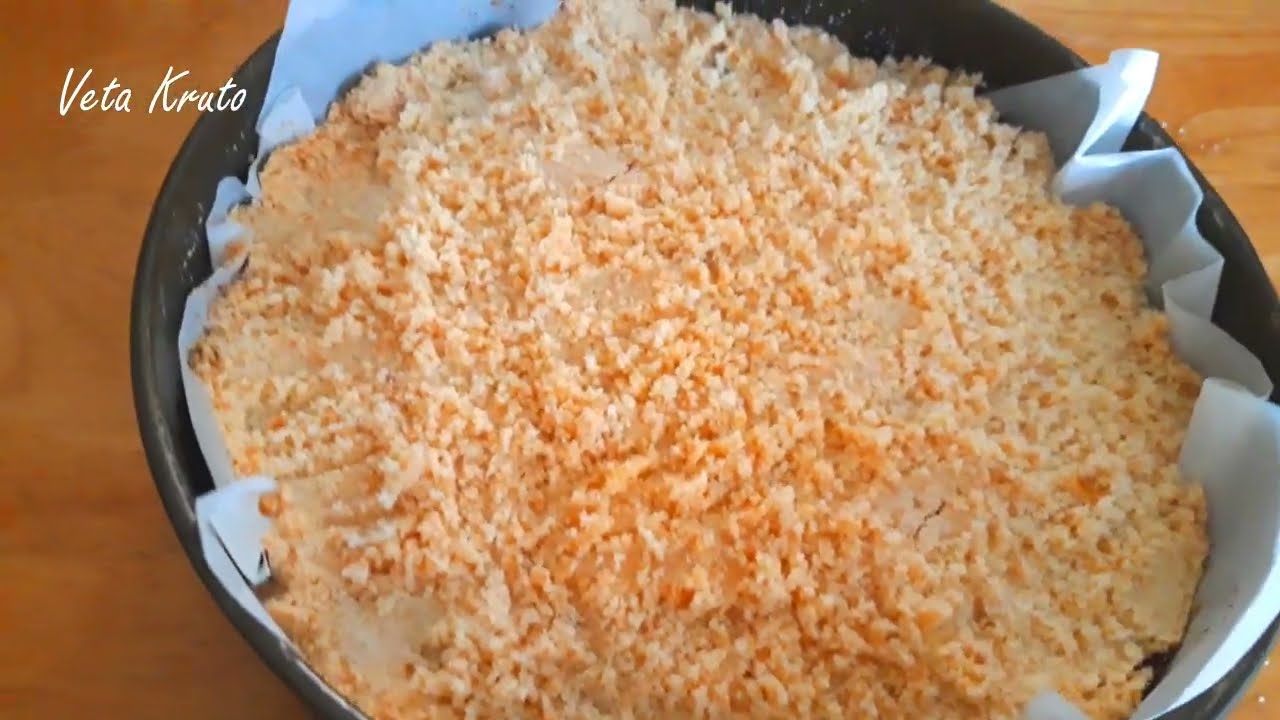 Επιδόρπιο σε 5 λεπτά. Με ζουμερή γέμιση δαμάσκηνου.🥰🍰🌹