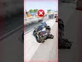 300 km tezlikda to‘xtash sinovi! 😱 Qaysi mashina omon qoladi? (BeamNG.drive)