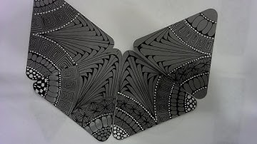 Melinda Barlow CZT Live 3Z Tiles Tangle Art Lesson