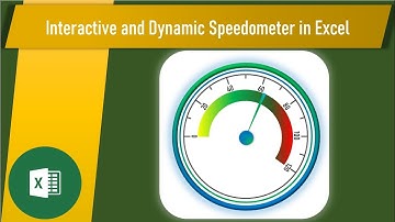 How to make interactive and dynamic speedometer Gauge Chart in excel
