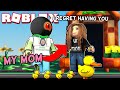 I played Roblox WITH MY MOM