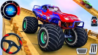 Monster Truck VS Mega Ramp Impossible Stunt! 🔥 (GT Car Racing Gameplay) screenshot 5