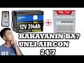 Ilang Oras Tumagal? 🔋 Wattcycle 12V 314Ah Battery Aircon Test