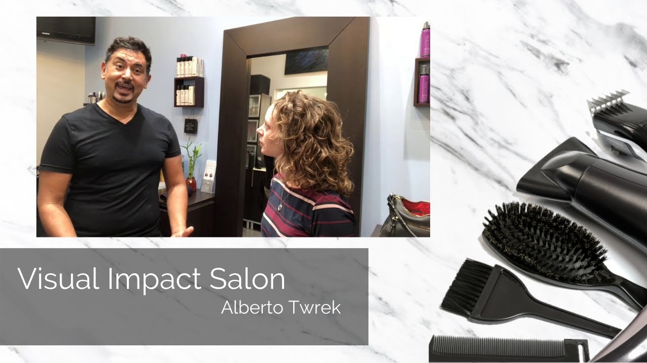 Alberto Twrek Visual Impact Salon YouTube
