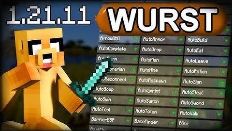 Hack for Mojo Launcher Wurst Hacked Client 1.21.11 | Download & Install Tutorial w/ Client Showcase.
