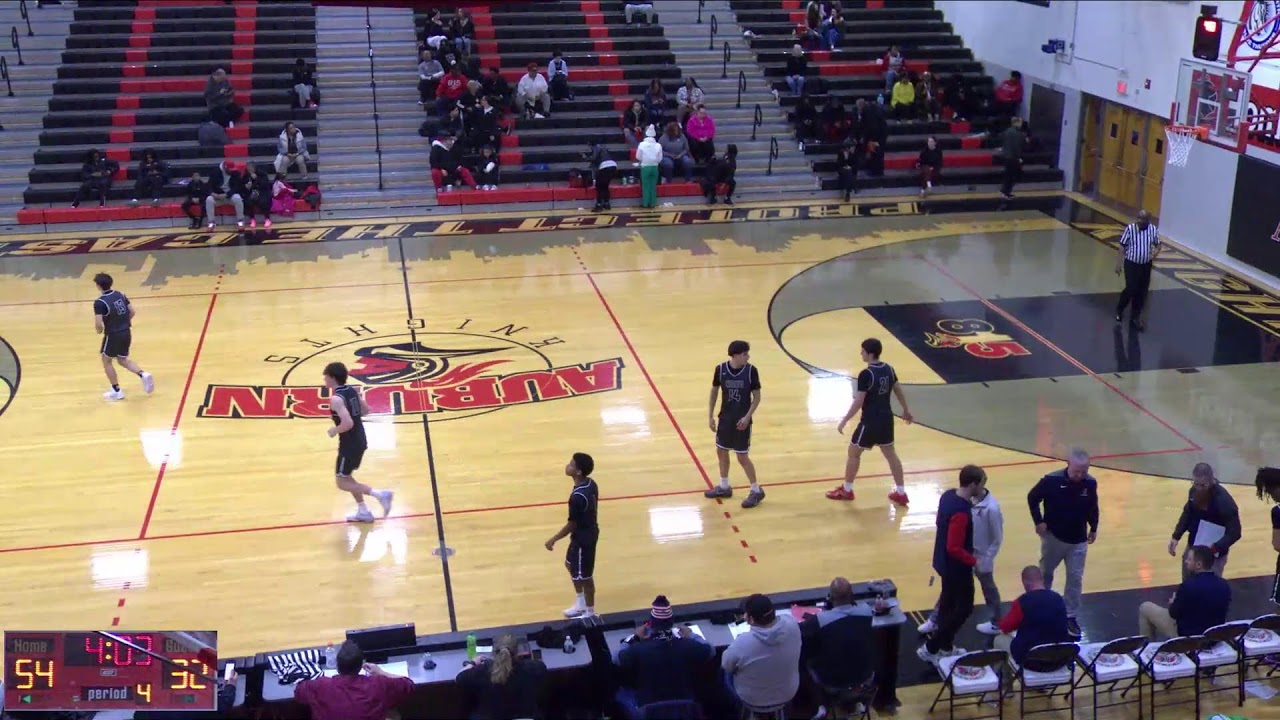 Rockford Auburn High School vs Belvidere North JV Mens JV Basketball