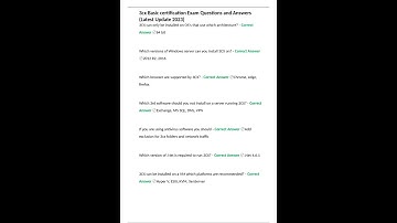 3cx Basic certification Exam Questions and Answers Latest Update 2023