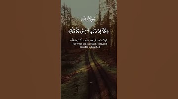 سورة الفجر 😔❤️🤲🕋 #foryou #سورة الفجر#duet #beautful #loveallah #اكسبلور