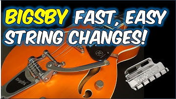 Hate Changing Strings on a Bigsby? This Makes It Quick and Easy!