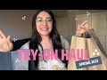 Tryon haul printemps 2023  sephora  zara  tommy hilfiger  gap