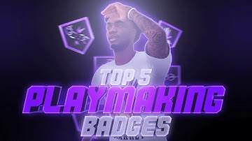 THE TOP 5 BEST PLAYMAKING BADGES for EVERY BUILD in NBA 2K20! BEST ISO BADGES + MORE