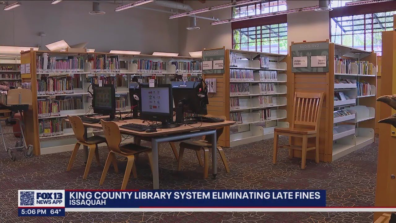 King County Library System getting rid of late fees | FOX 13 Seattle