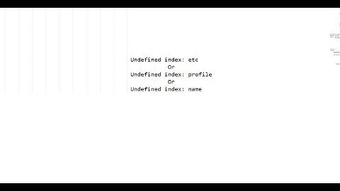 undefined index:  in php